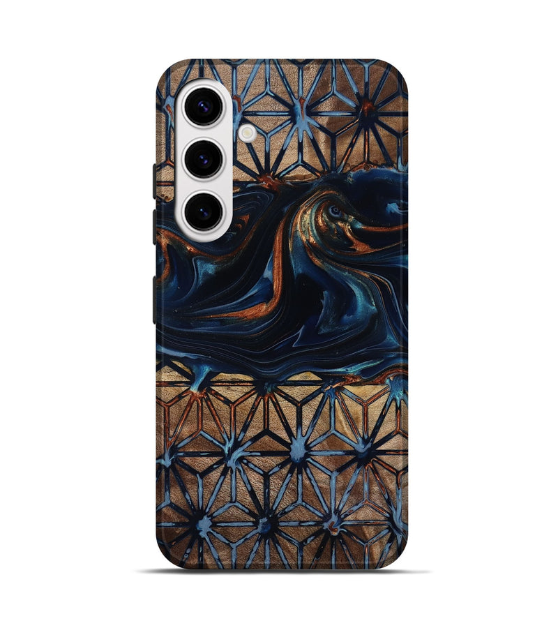 Galaxy S25 Wood Live Edge Phone Case - Elliot (Pattern, 818008)