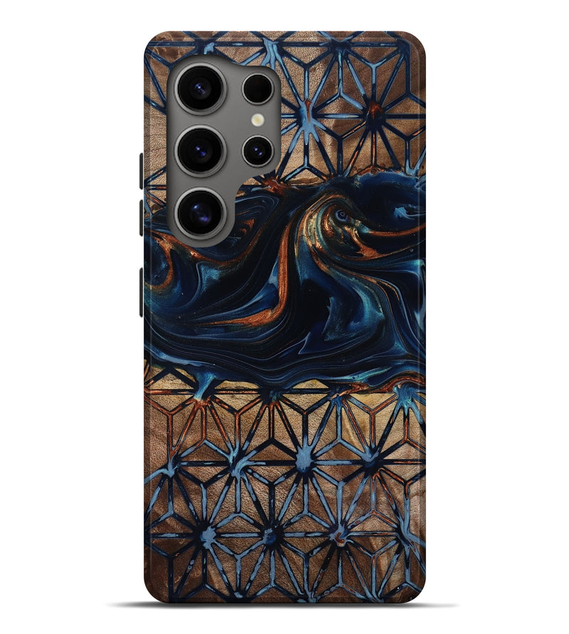 Galaxy S25 Ultra Wood Live Edge Phone Case - Elliot (Pattern, 818008)
