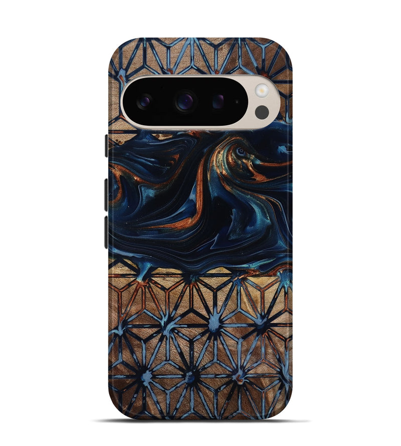 Pixel 9 Wood Live Edge Phone Case - Elliot (Pattern, 818008)
