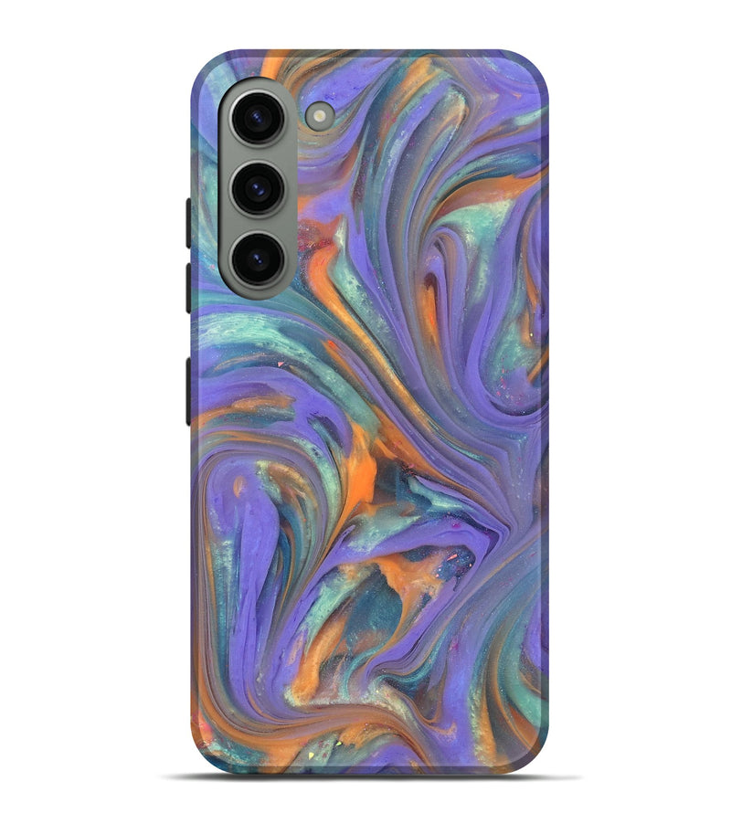 Galaxy S23 Plus ResinArt Live Edge Phone Case - Brendan (Purple, 818011)
