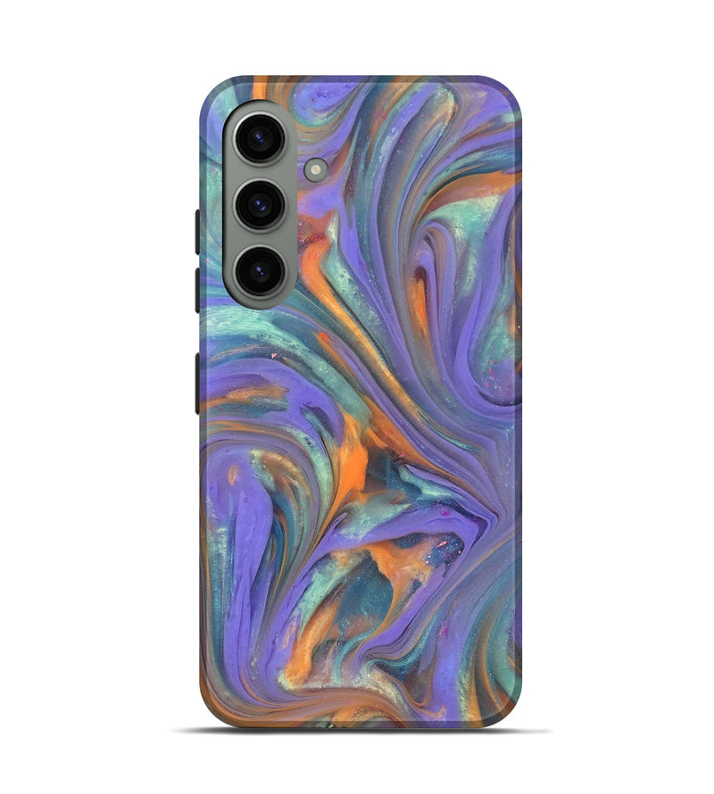 Galaxy S24 ResinArt Live Edge Phone Case - Brendan (Purple, 818011)