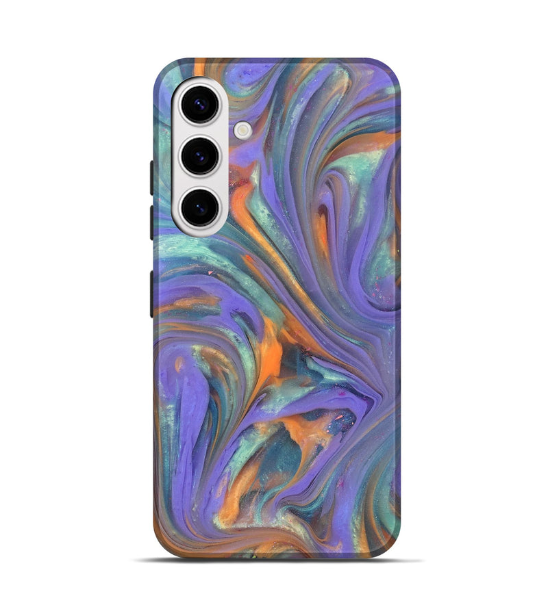 Galaxy S25 ResinArt Live Edge Phone Case - Brendan (Purple, 818011)