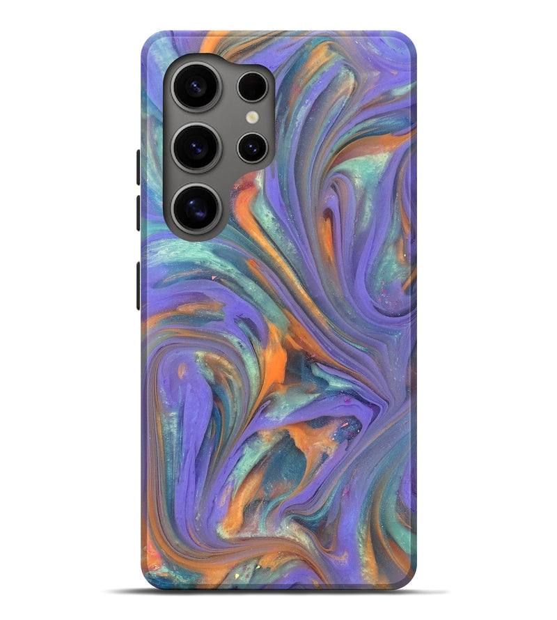 Galaxy S25 Ultra ResinArt Live Edge Phone Case - Brendan (Purple, 818011)