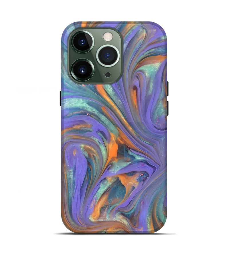 iPhone 13 Pro ResinArt Live Edge Phone Case - Brendan (Purple, 818011)