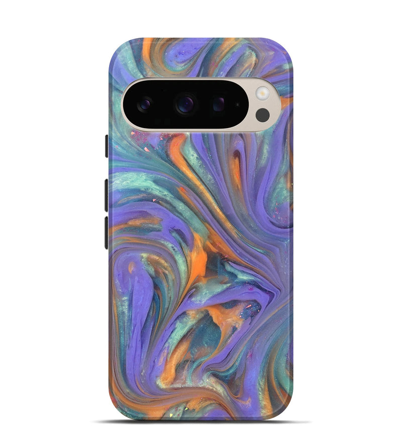 Pixel 10 Pro ResinArt Live Edge Phone Case - Brendan (Purple, 818011)