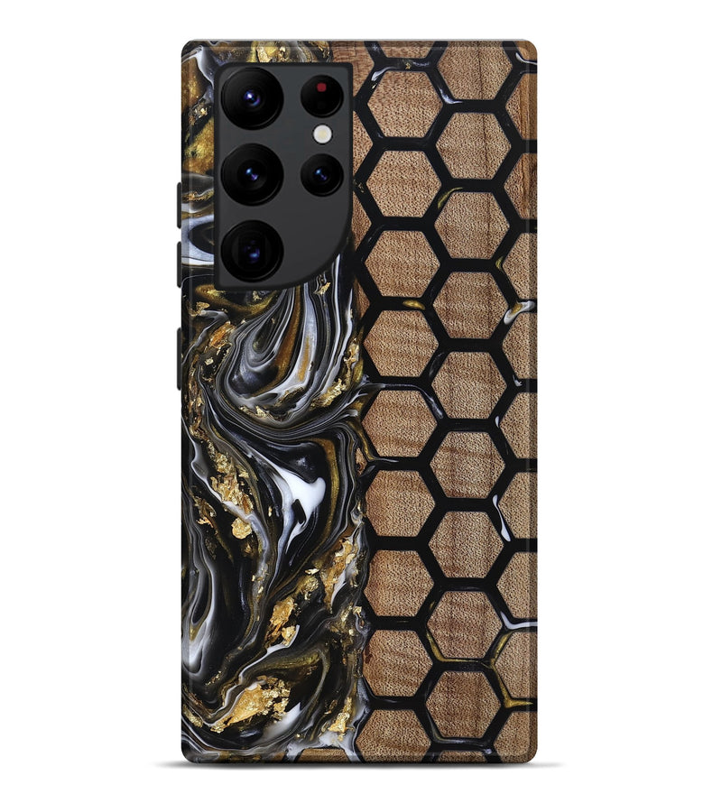 Galaxy S22 Ultra Wood Live Edge Phone Case - Juliet (Pattern, 818013)