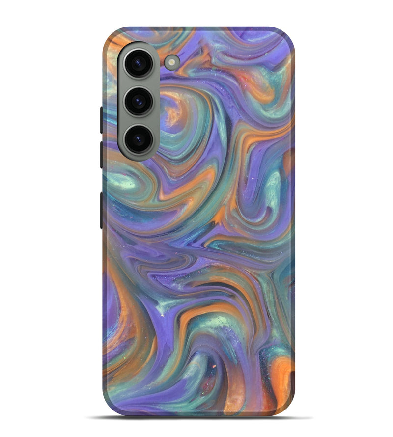Galaxy S23 Plus ResinArt Live Edge Phone Case - Joslyn (Purple, 818015)