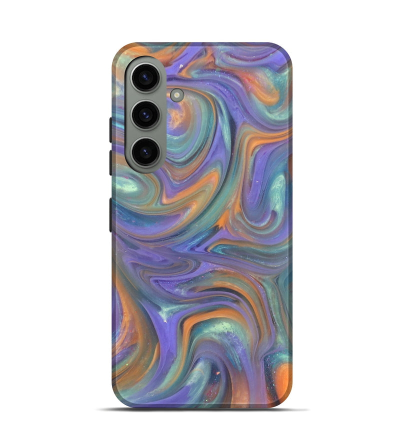 Galaxy S24 ResinArt Live Edge Phone Case - Joslyn (Purple, 818015)