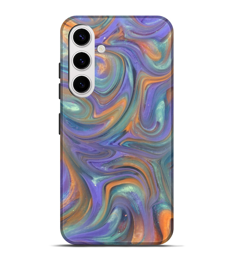 Galaxy S25 Plus ResinArt Live Edge Phone Case - Joslyn (Purple, 818015)