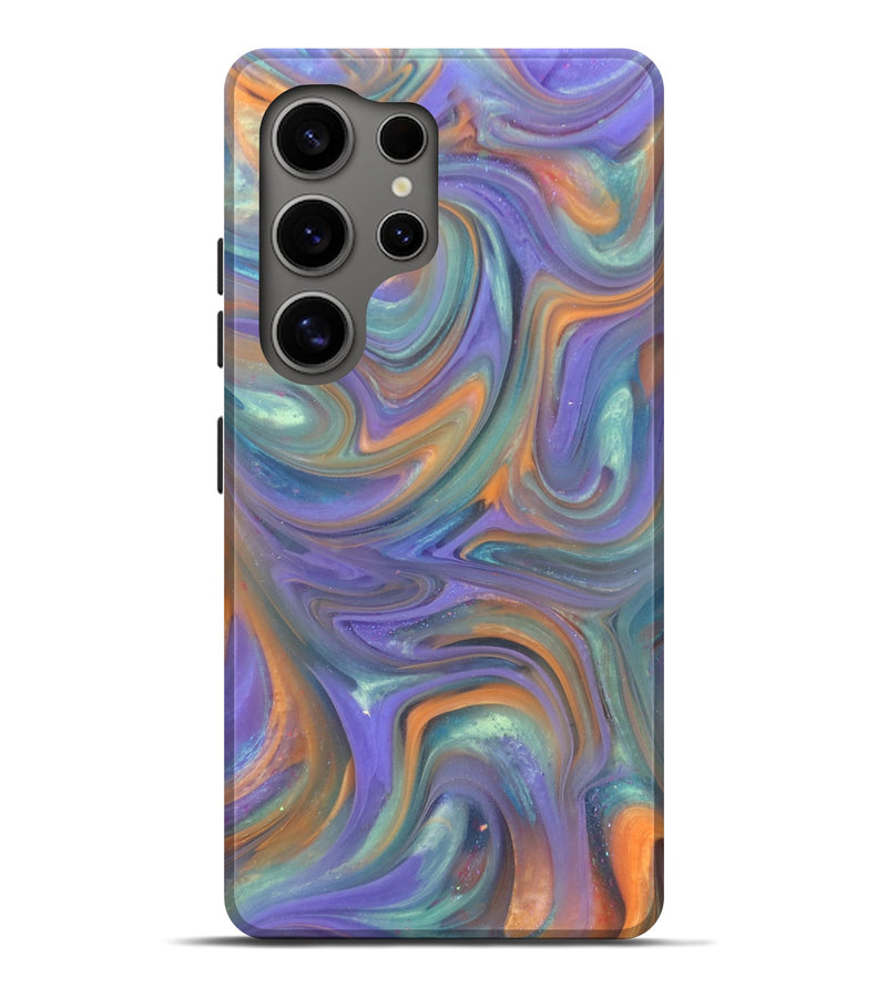Galaxy S25 Ultra ResinArt Live Edge Phone Case - Joslyn (Purple, 818015)