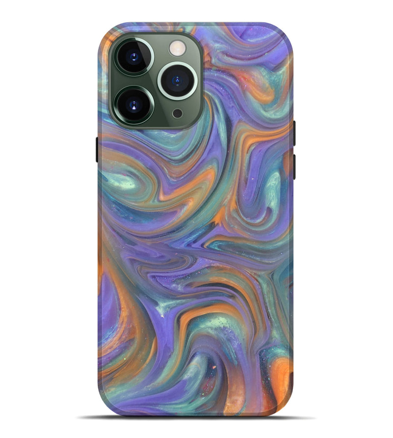 iPhone 13 Pro Max ResinArt Live Edge Phone Case - Joslyn (Purple, 818015)