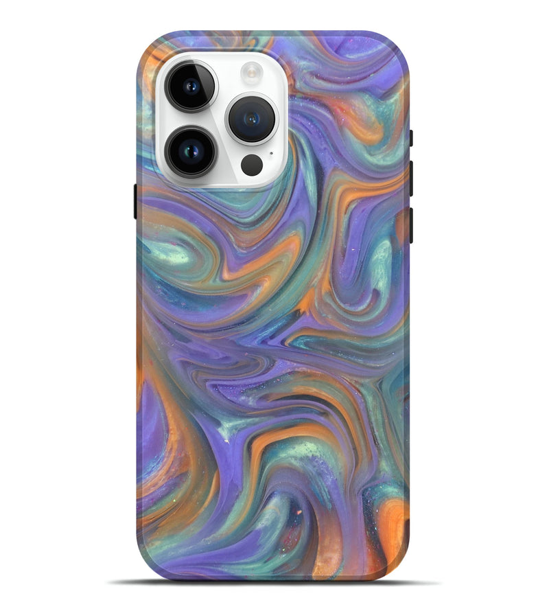 iPhone 15 Pro Max ResinArt Live Edge Phone Case - Joslyn (Purple, 818015)
