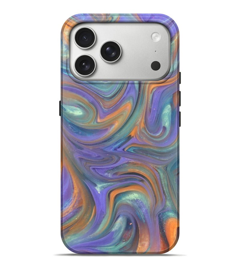 iPhone 17 Pro Max ResinArt Live Edge Phone Case - Joslyn (Purple, 818015)