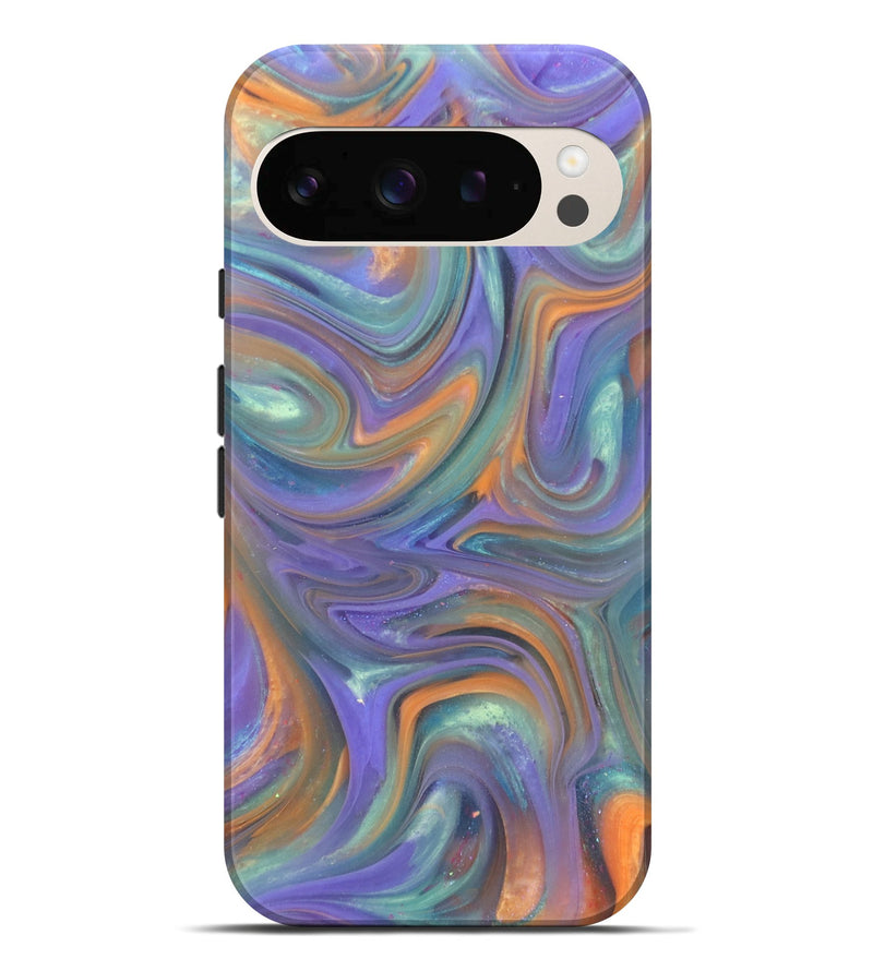 Pixel 10 Pro XL ResinArt Live Edge Phone Case - Joslyn (Purple, 818015)