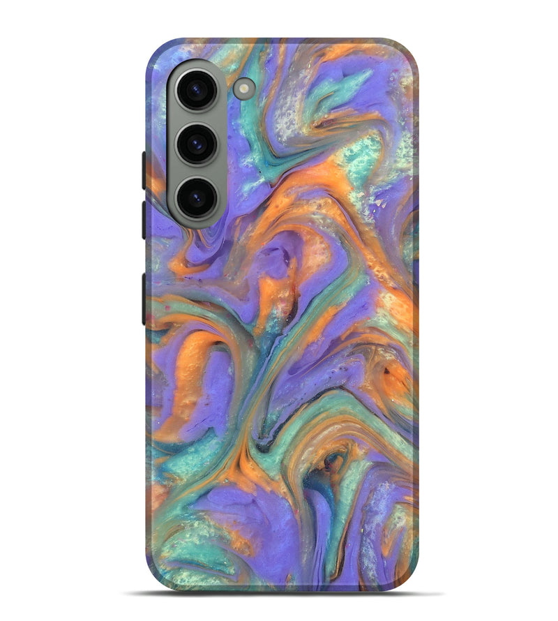 Galaxy S23 Plus ResinArt Live Edge Phone Case - Danette (Purple, 818018)
