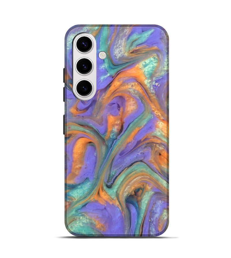 Galaxy S25 ResinArt Live Edge Phone Case - Danette (Purple, 818018)