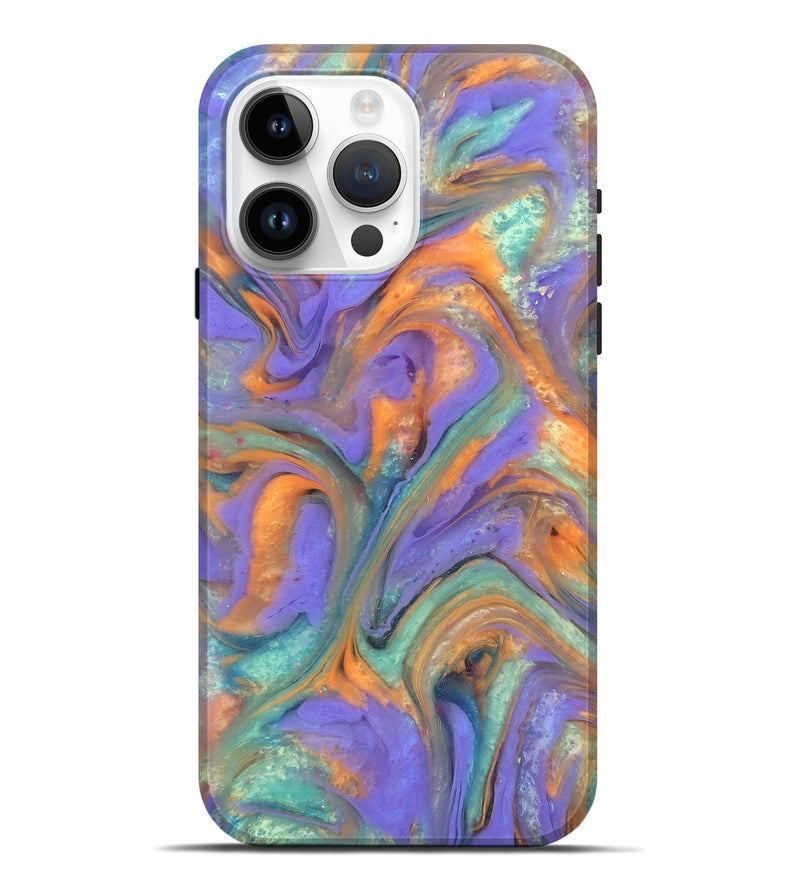 iPhone 15 Pro Max ResinArt Live Edge Phone Case - Danette (Purple, 818018)