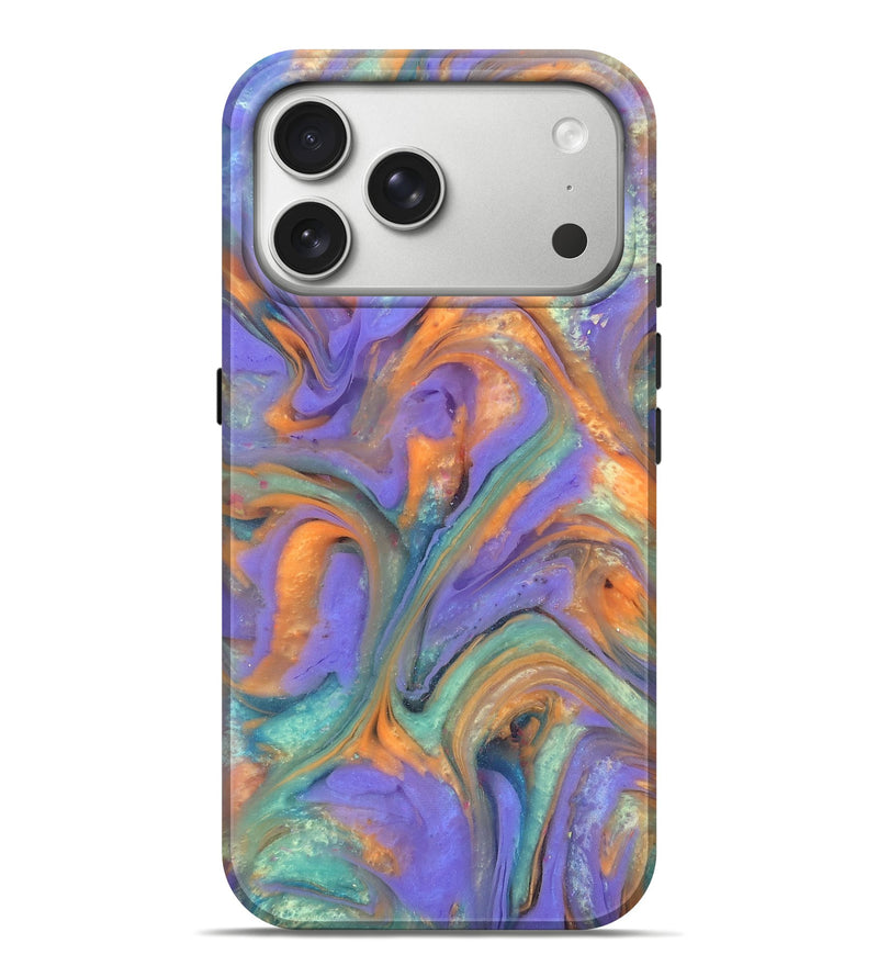 iPhone 17 Pro Max ResinArt Live Edge Phone Case - Danette (Purple, 818018)
