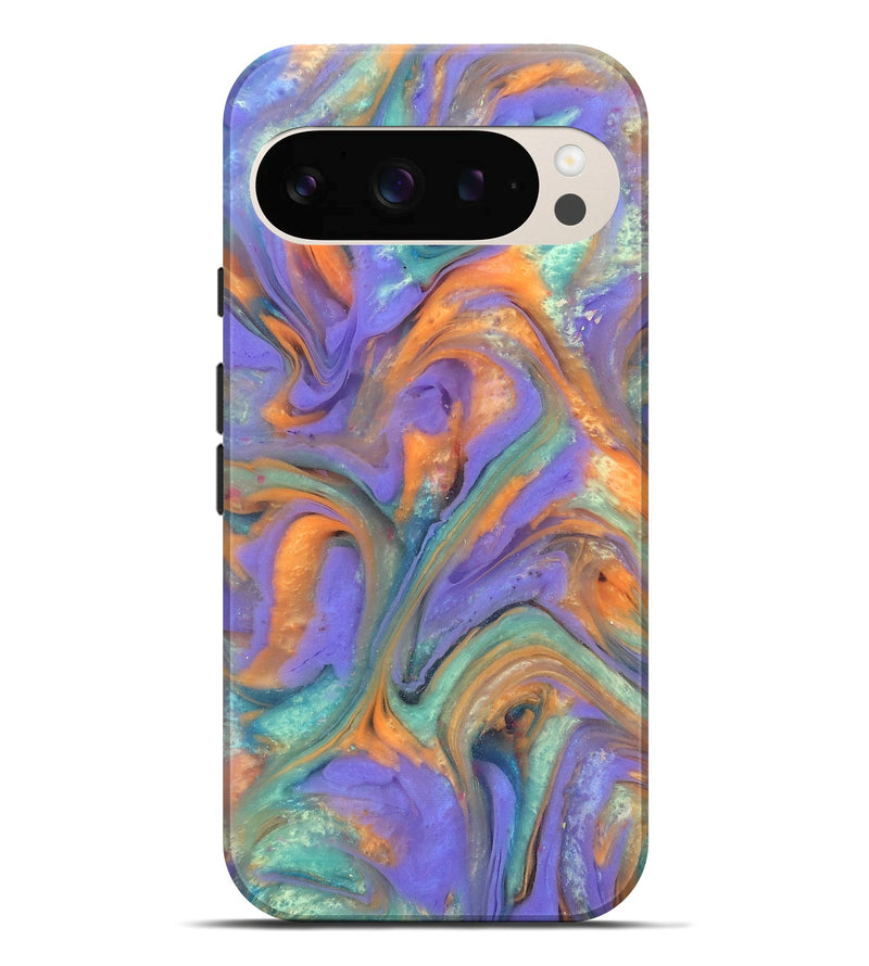 Pixel 10 Pro XL ResinArt Live Edge Phone Case - Danette (Purple, 818018)