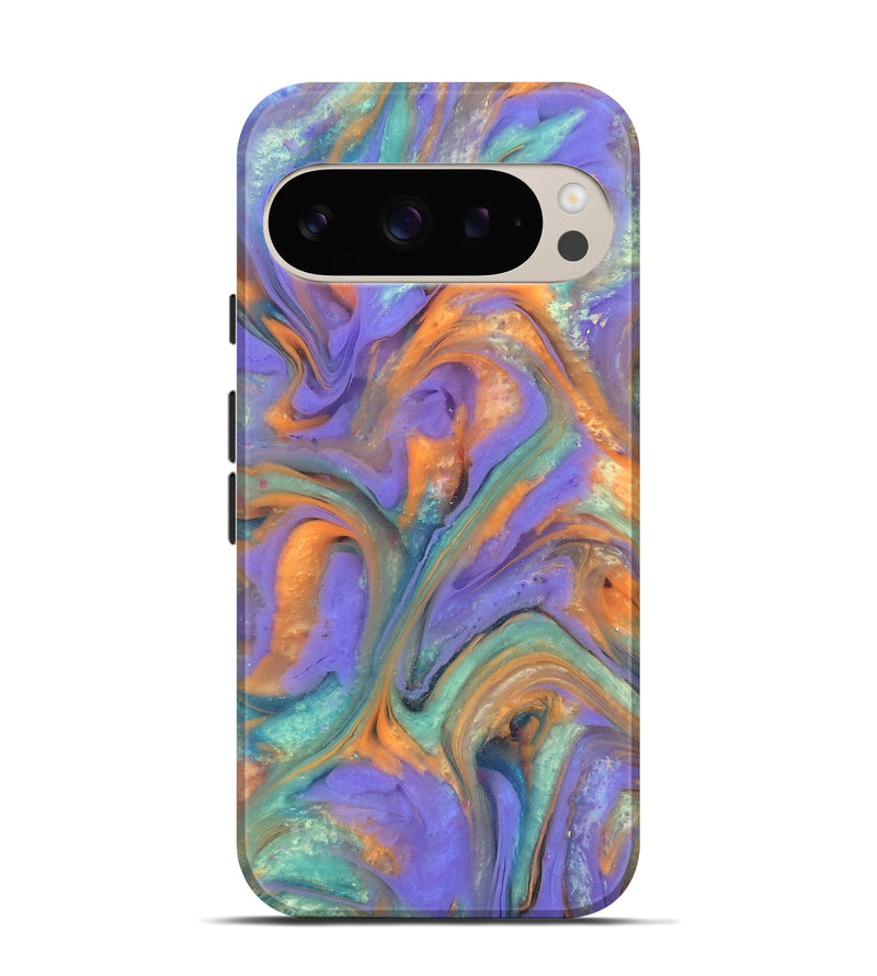 Pixel 9 Pro ResinArt Live Edge Phone Case - Danette (Purple, 818018)