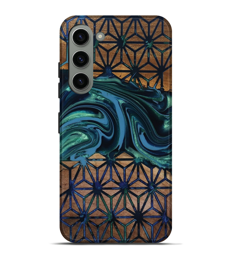 Galaxy S23 Plus Wood Live Edge Phone Case - Pattie (Pattern, 818019)