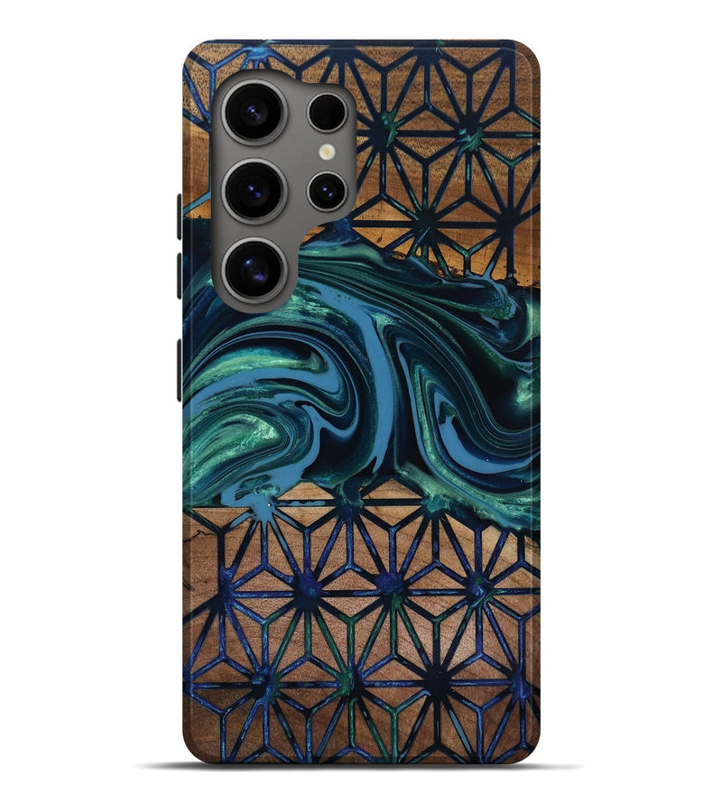 Galaxy S25 Ultra Wood Live Edge Phone Case - Pattie (Pattern, 818019)