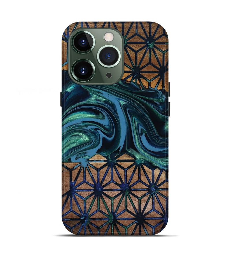 iPhone 13 Pro Wood Live Edge Phone Case - Pattie (Pattern, 818019)