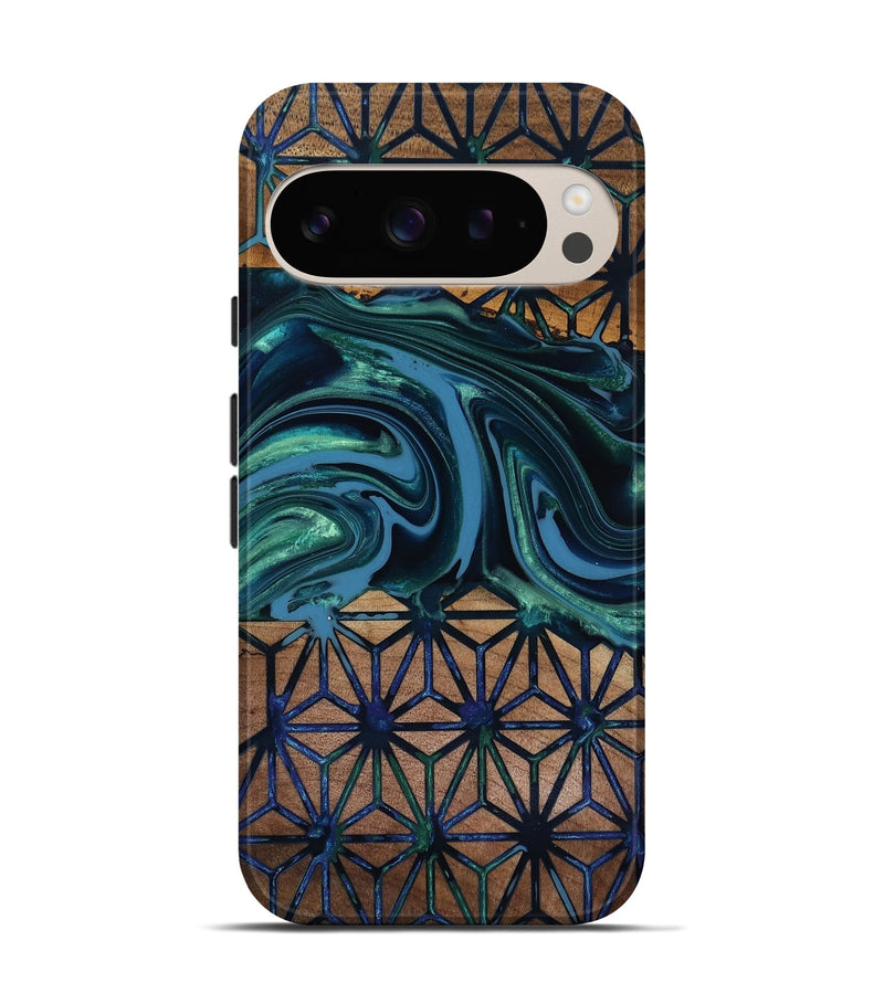 Pixel 9 Wood Live Edge Phone Case - Pattie (Pattern, 818019)