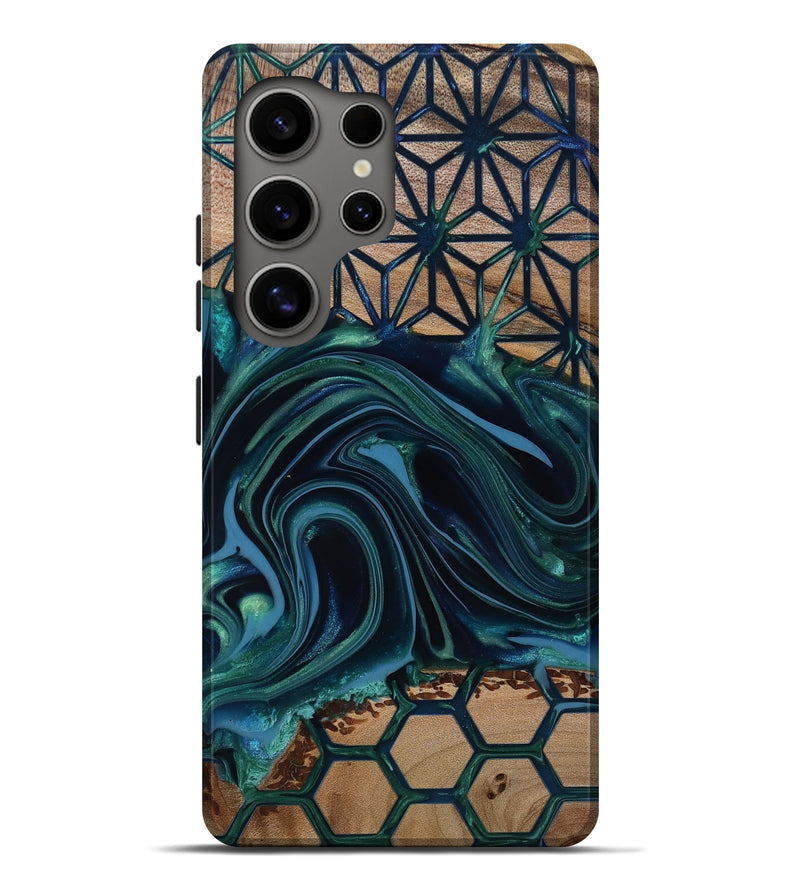 Galaxy S25 Ultra Wood Live Edge Phone Case - Rhianna (Pattern, 818020)