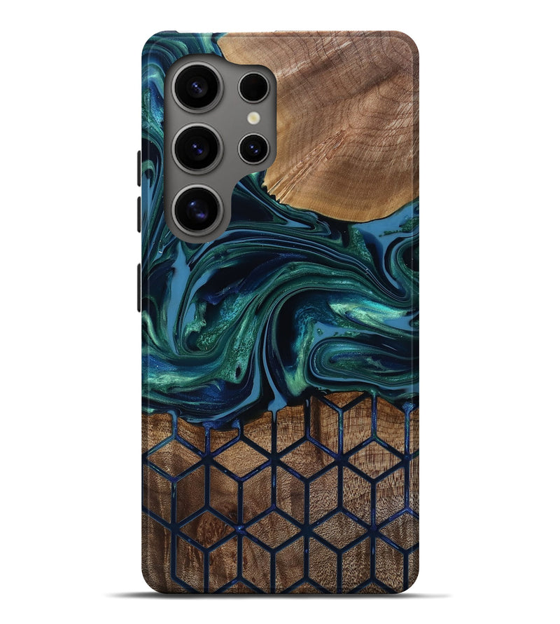 Galaxy S25 Ultra Wood Live Edge Phone Case - Myrtice (Pattern, 818023)