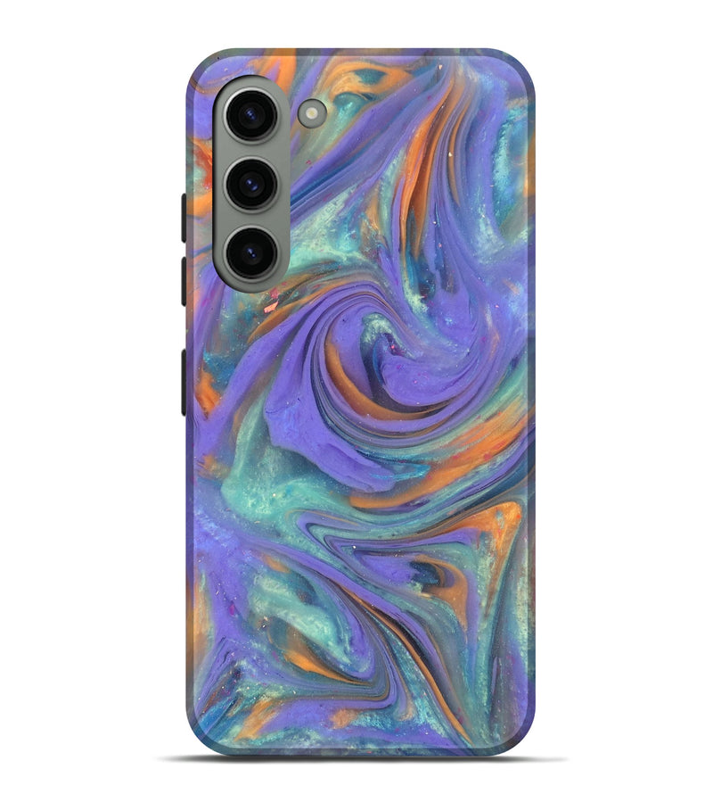 Galaxy S23 Plus ResinArt Live Edge Phone Case - Regina (Purple, 818024)
