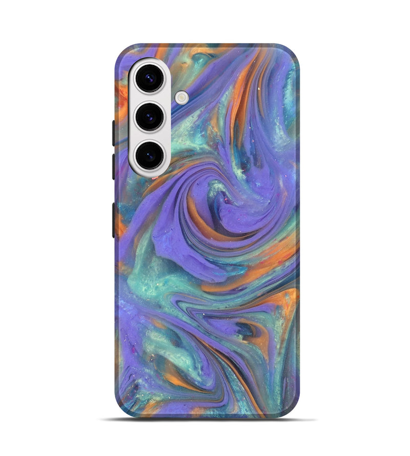Galaxy S25 ResinArt Live Edge Phone Case - Regina (Purple, 818024)