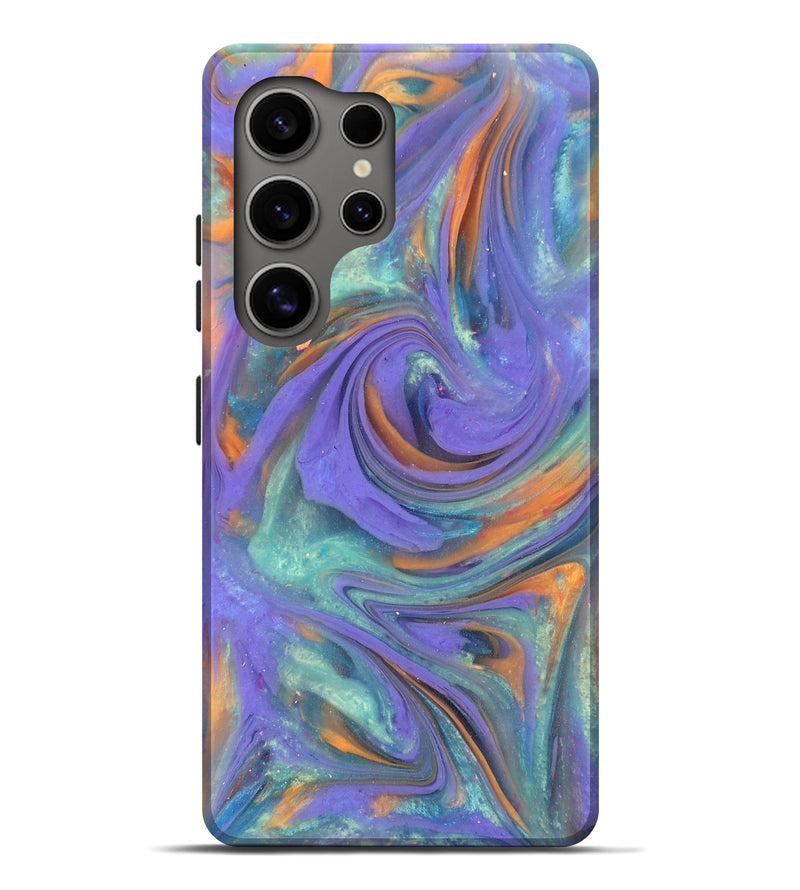 Galaxy S25 Ultra ResinArt Live Edge Phone Case - Regina (Purple, 818024)