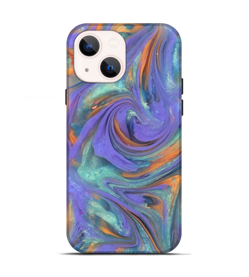 iPhone 13 ResinArt Live Edge Phone Case - Regina (Purple, 818024)