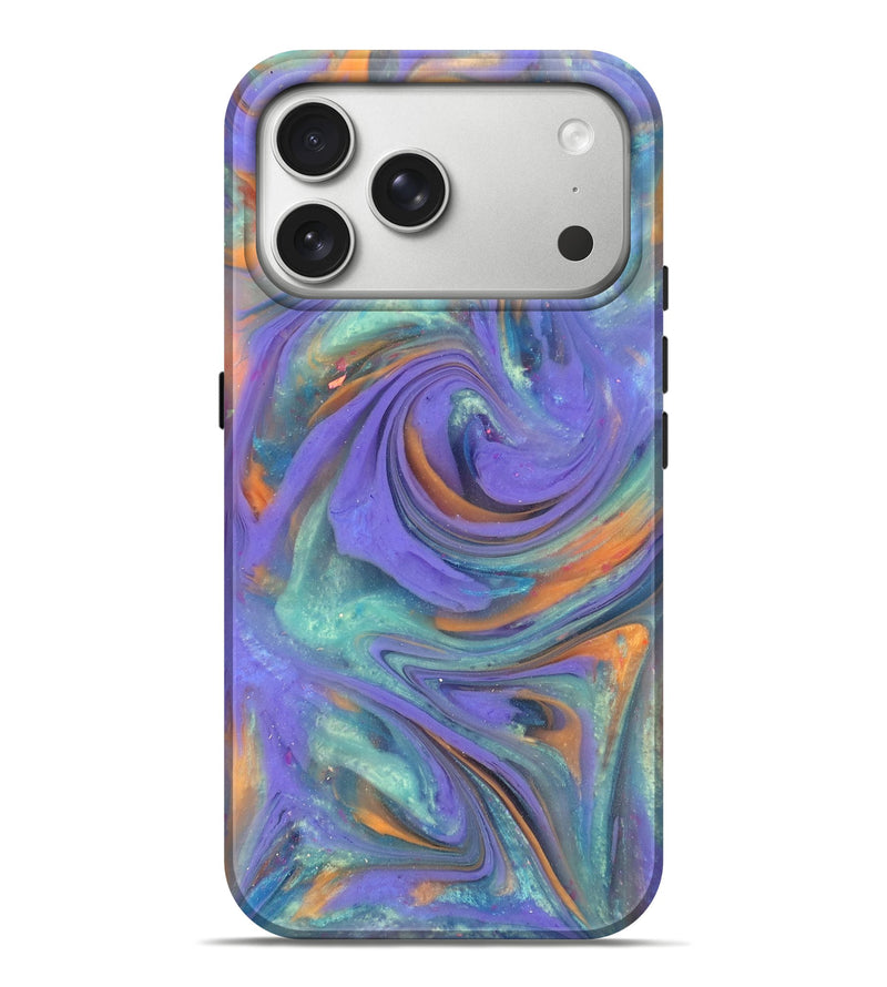 iPhone 17 Pro Max ResinArt Live Edge Phone Case - Regina (Purple, 818024)