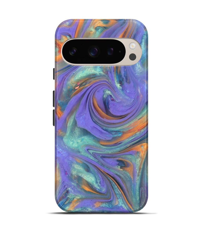 Pixel 9 ResinArt Live Edge Phone Case - Regina (Purple, 818024)