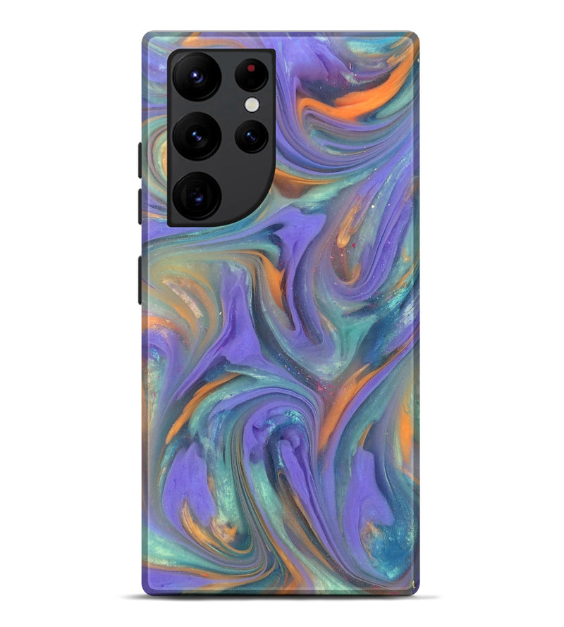 Galaxy S22 Ultra ResinArt Live Edge Phone Case - Zane (Purple, 818028)
