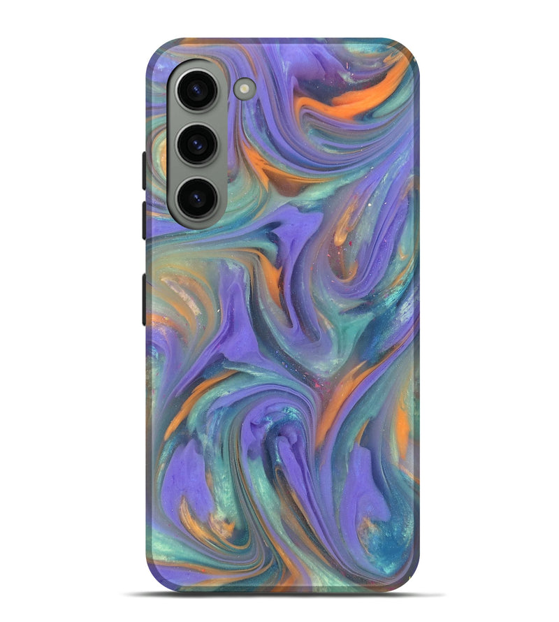 Galaxy S23 Plus ResinArt Live Edge Phone Case - Zane (Purple, 818028)