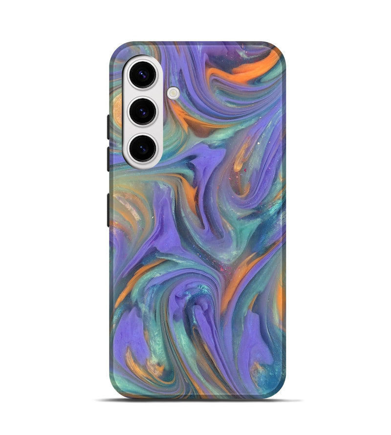 Galaxy S25 ResinArt Live Edge Phone Case - Zane (Purple, 818028)