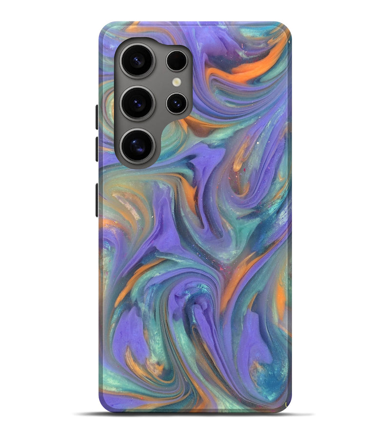Galaxy S25 Ultra ResinArt Live Edge Phone Case - Zane (Purple, 818028)