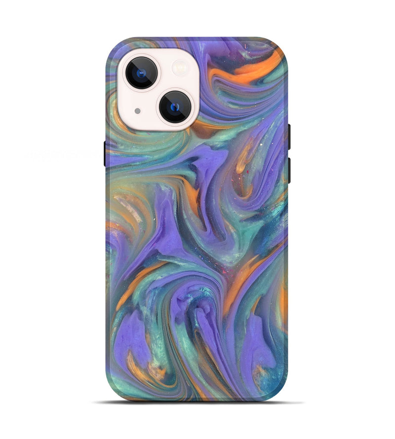 iPhone 13 ResinArt Live Edge Phone Case - Zane (Purple, 818028)