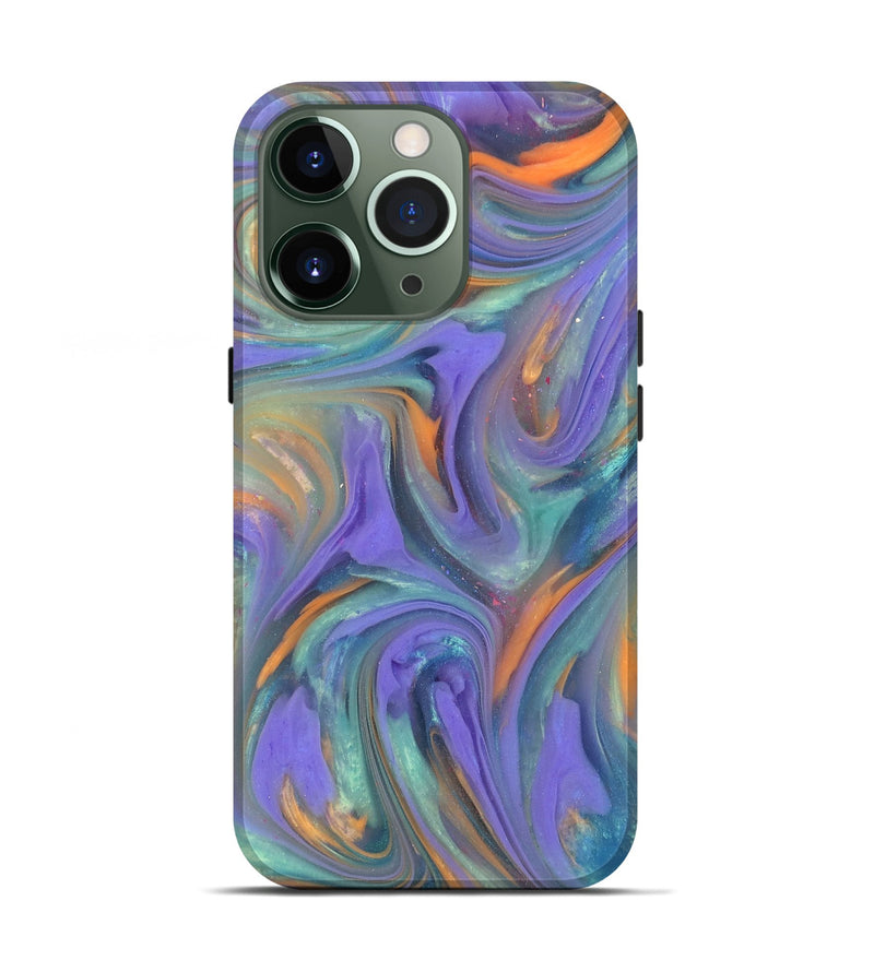 iPhone 13 Pro ResinArt Live Edge Phone Case - Zane (Purple, 818028)