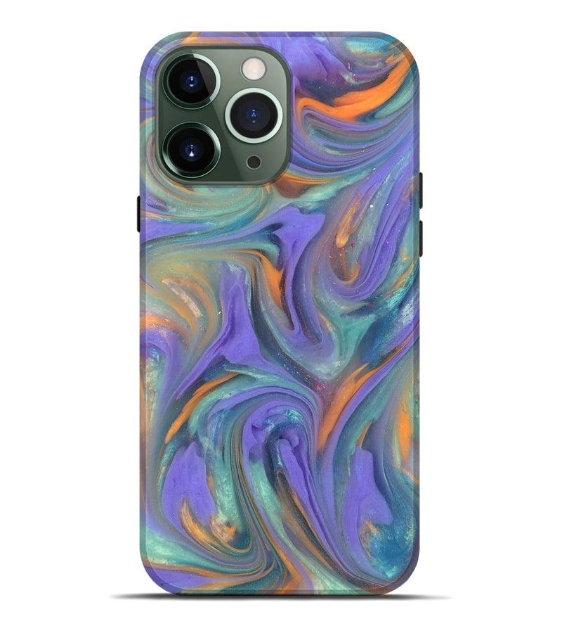 iPhone 13 Pro Max ResinArt Live Edge Phone Case - Zane (Purple, 818028)