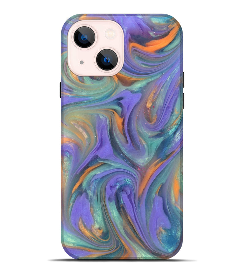iPhone 14 Plus ResinArt Live Edge Phone Case - Zane (Purple, 818028)