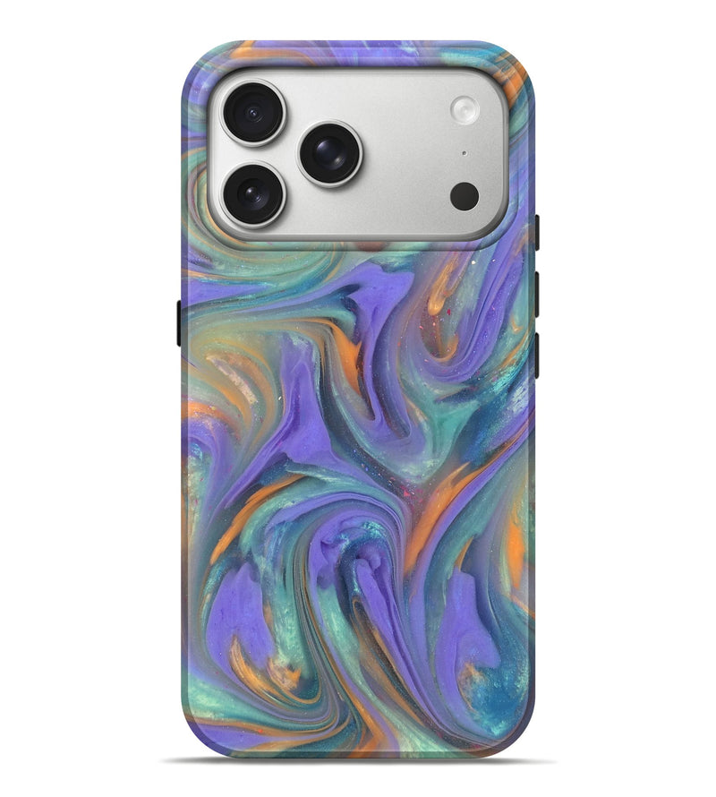iPhone 17 Pro Max ResinArt Live Edge Phone Case - Zane (Purple, 818028)