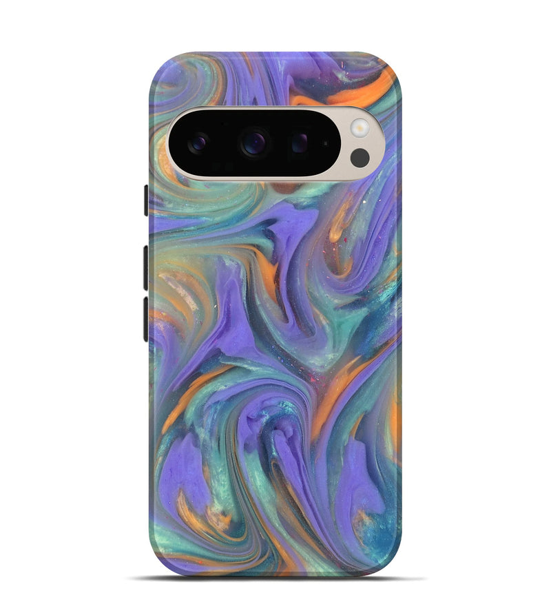Pixel 10 Pro ResinArt Live Edge Phone Case - Zane (Purple, 818028)