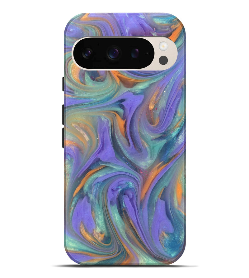 Pixel 10 Pro XL ResinArt Live Edge Phone Case - Zane (Purple, 818028)