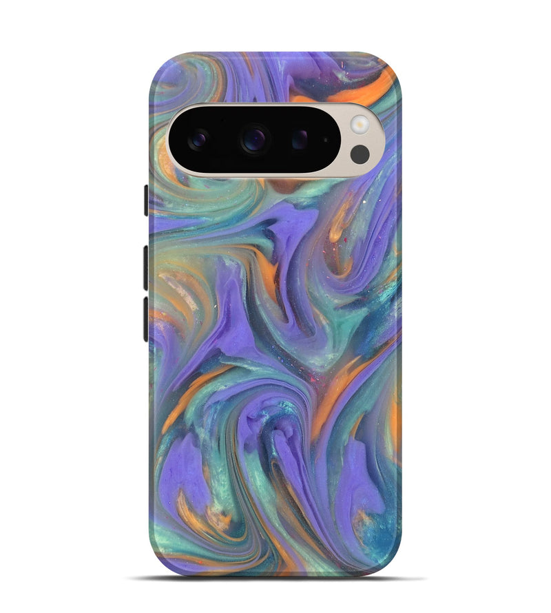 Pixel 9 ResinArt Live Edge Phone Case - Zane (Purple, 818028)