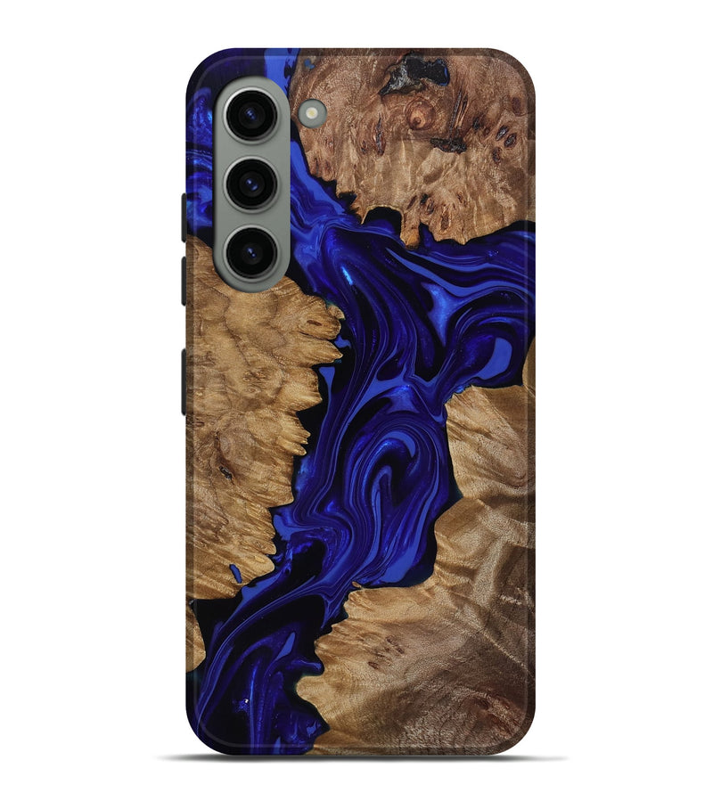 Galaxy S23 Plus Wood Live Edge Phone Case - Eldon (Purple, 818031)
