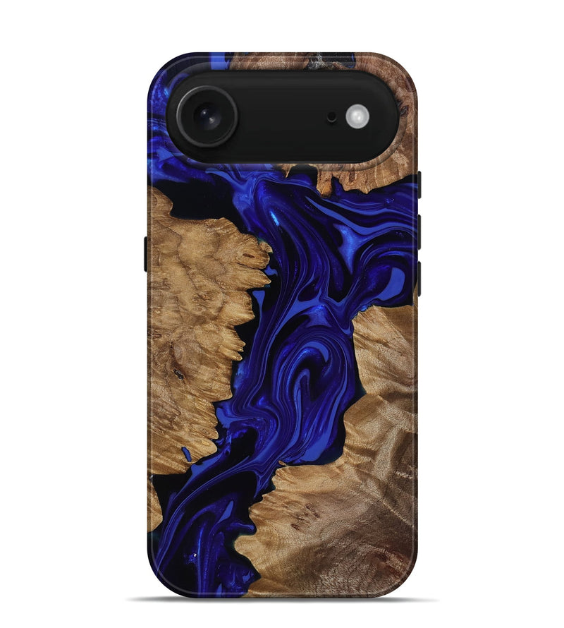 iPhone 17 Air Wood Live Edge Phone Case - Eldon (Purple, 818031)